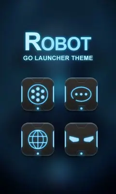 Robot GOLauncher EX Weather 2in1 android App screenshot 5